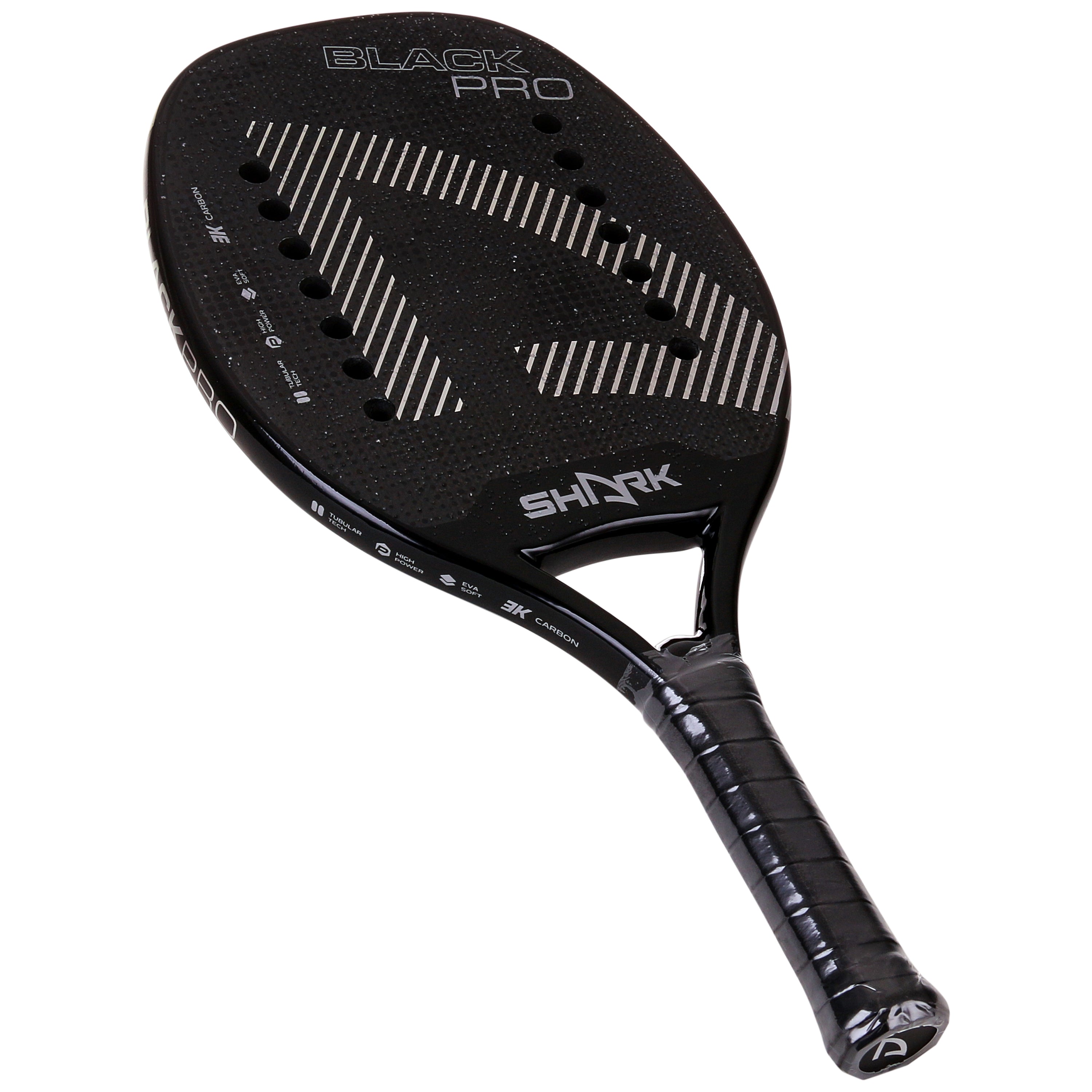 Shark Black Beach Tennis Racquet 2024
