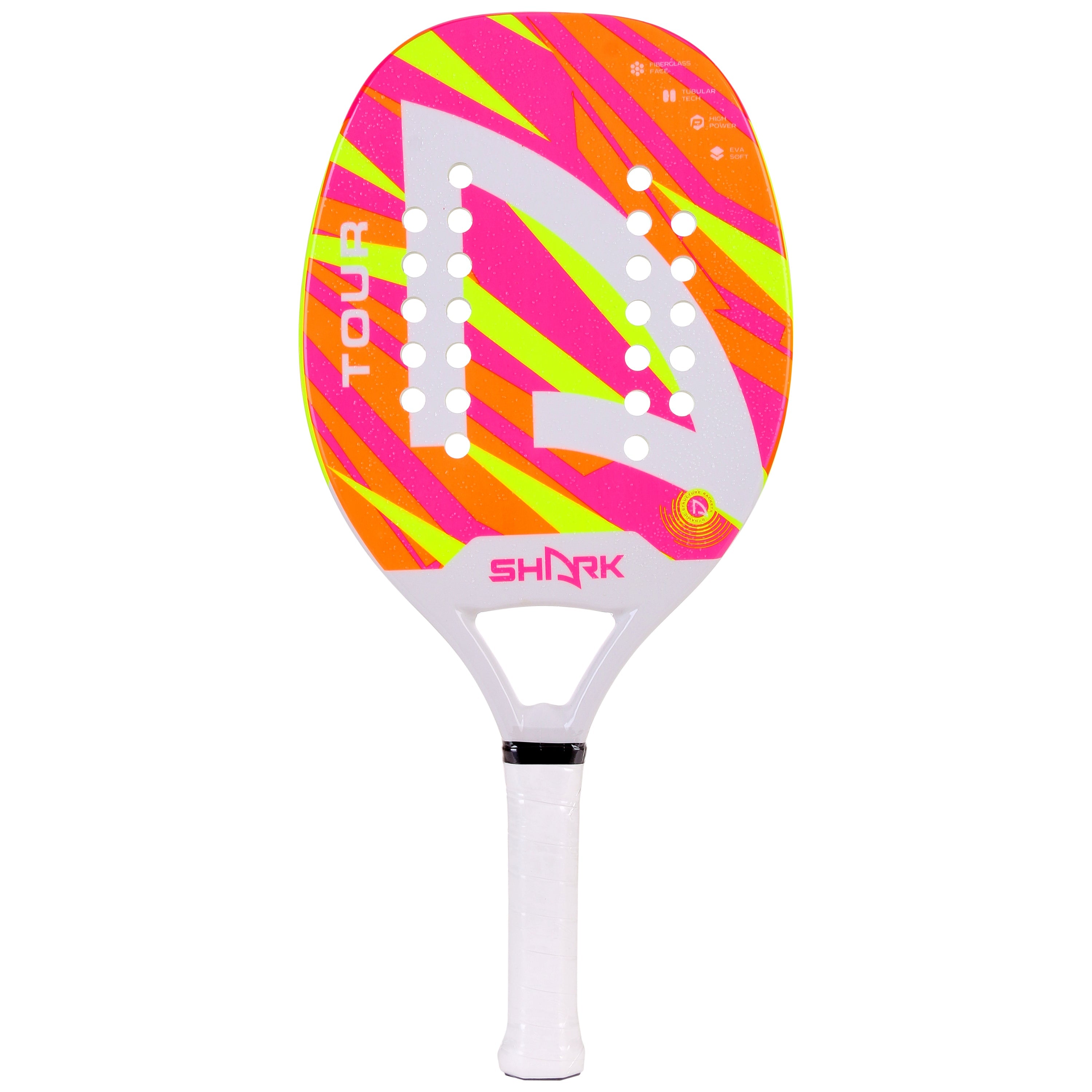 Shark Tour Beach Tennis Racquet.