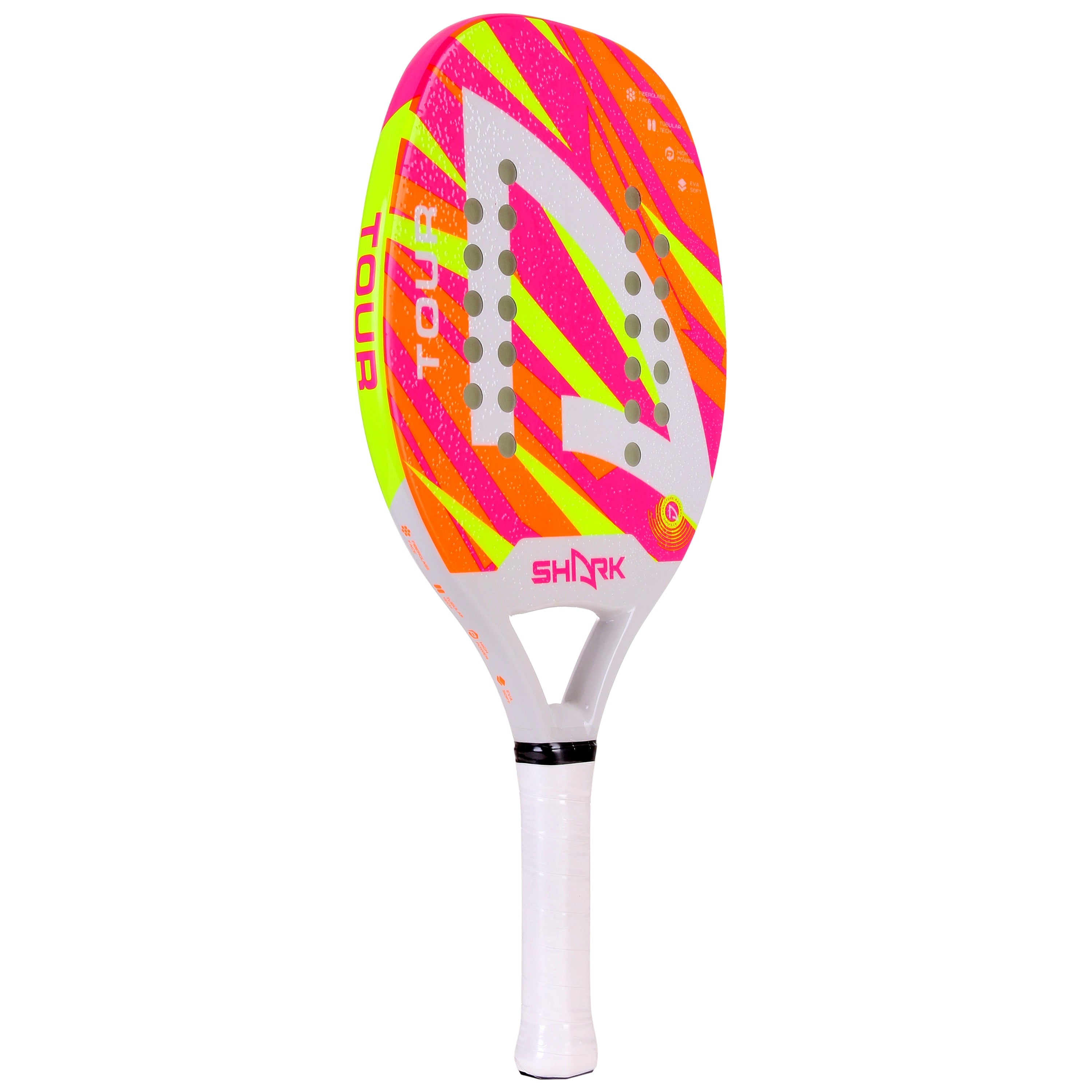 Shark Tour Beach Tennis Racquet.