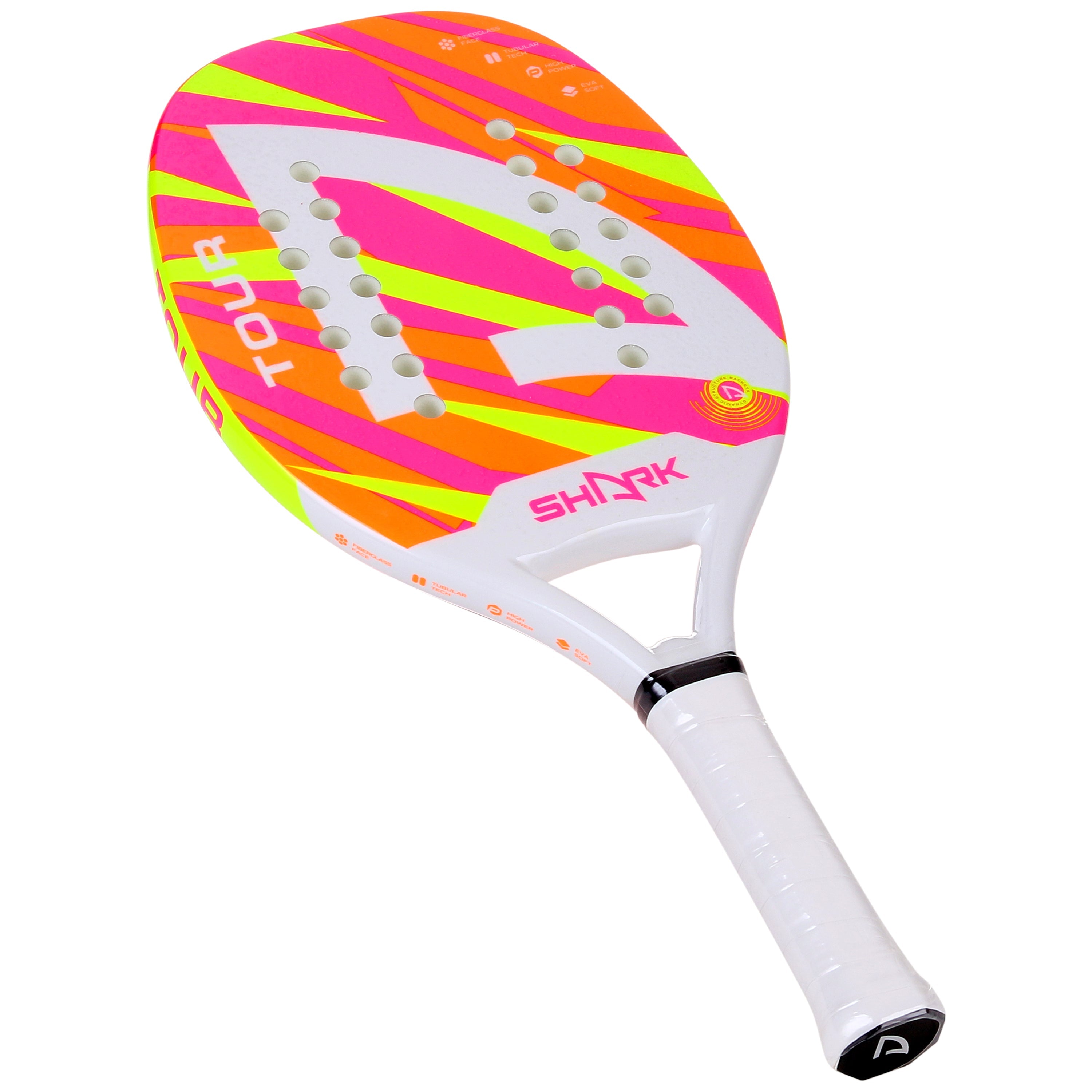 Shark Tour Beach Tennis Racquet.